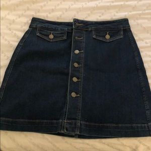 Jean skirt